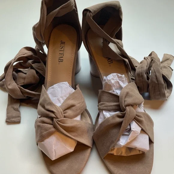 JustFab “Annie” 7.5 -Dress- Sandals - Picture 3 of 6